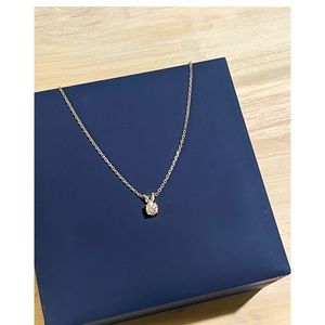 Genuine 0.50ct Diamond solitaire pendant necklace